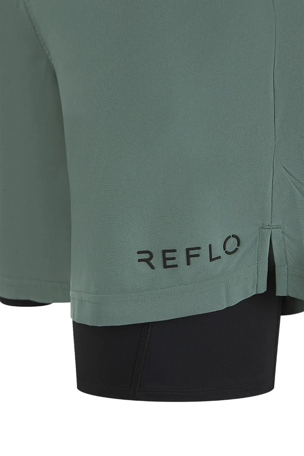 Desna 2-in-1 Shorts Dark Forest