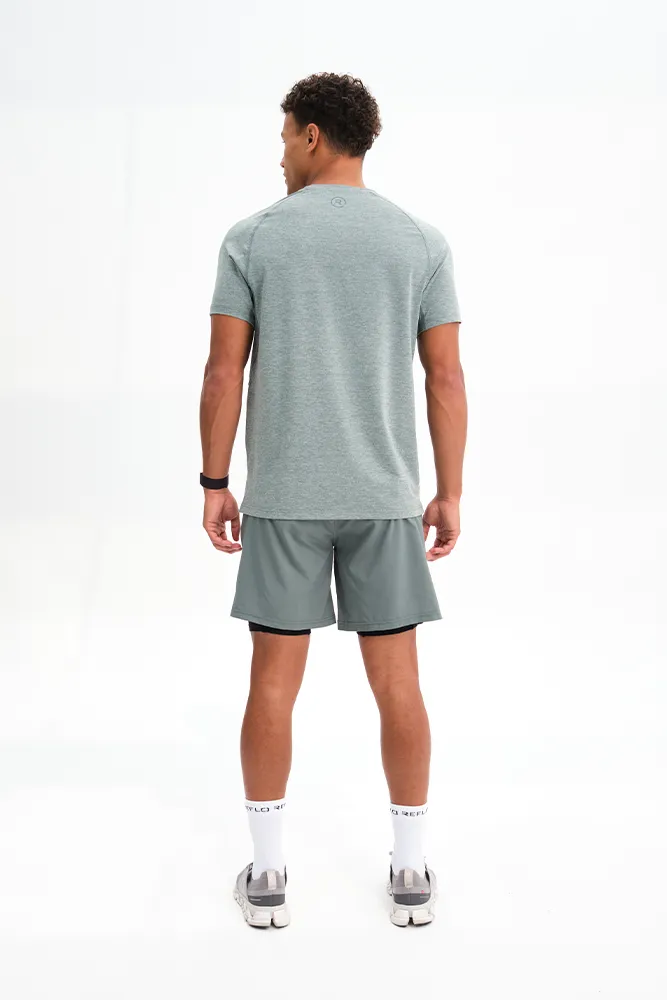 Desna 2-in-1 Shorts Dark Forest